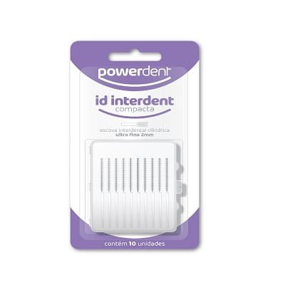 produto: ESCOVA 1234 INTERDENTAL ULTRA FINA 2MM POWERDENT 