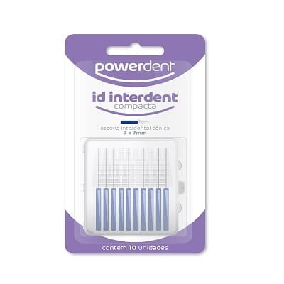 produto: ESCOVA 1240 INTERDENTAL CONICA 3 A 7MM POWERDENT 