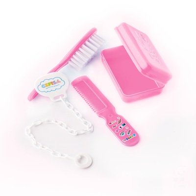 produto: KIT BANHO 302 PLUS PENT. ESC. SAB. E PREND. CART. C/4UN ROSA CEFISA 