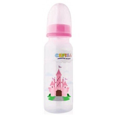 produto: MAMADEIRA 801 SIL. DES. 240 ML ROSA CEFISA 