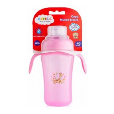 produto: COPO 818 MUNDO MACIO COM ALCA 330 ML ROSA CEFISA 