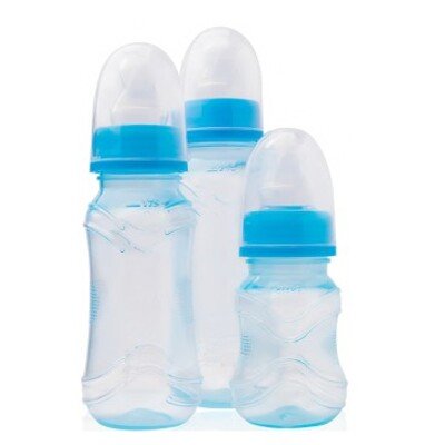 produto: KIT MAM 931 ACINTURADA BICO RED. CART. C/3UN  AZUL CEFISA 