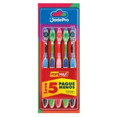 produto: ESCOVA DENTAL 035 POPMAX C/5 MACIA JADE 