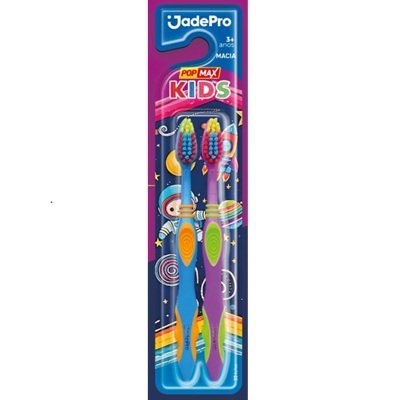 produto: ESCOVA DENTAL 372 POPMAX KIDS MC COM 2UN JADE 