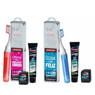 produto: KIT ECONOMICO VIAGEM DENTALCLEAN 