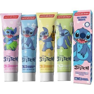 produto: GEL INFANTIL STITCH MORANGO 50G DENTALCLEAN 
