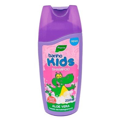 produto: SHAMPOO ALOE VERA BANHO KIDS 250 ML PHARMATURA 