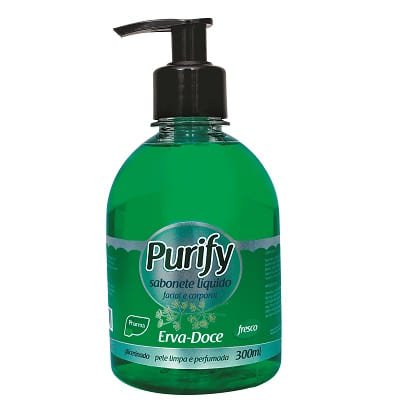produto: SABONETE LIQUIDO ERVA DOCE PURIFY 300 ML PHARMA 