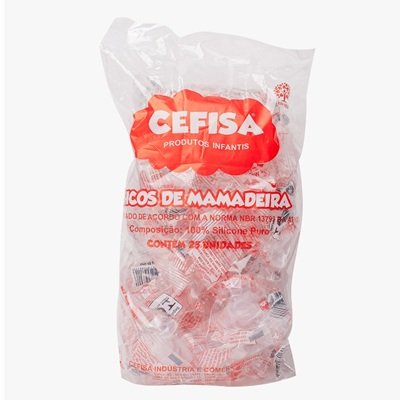 produto: BICO DE MAMADEIRA DE SILICONE ORTO 016 PCT 25 CEFISA 